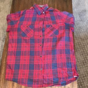 Flannel Button Down shirt.